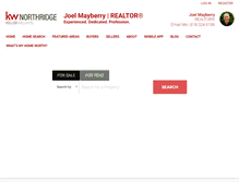Tablet Screenshot of joelmayberry.com